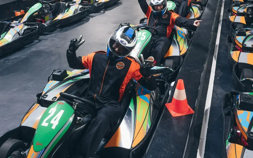 Réservez votre session de karting indoor